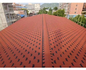 咸宁咸宁沥青瓦案例